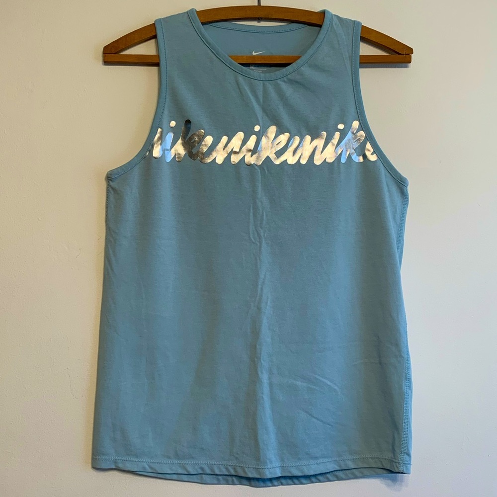 Dri-Fit Nike Tee in Light Blue, Size XS